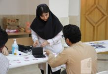 گزارش تصویری آزمایش خون در دانشگاه 
